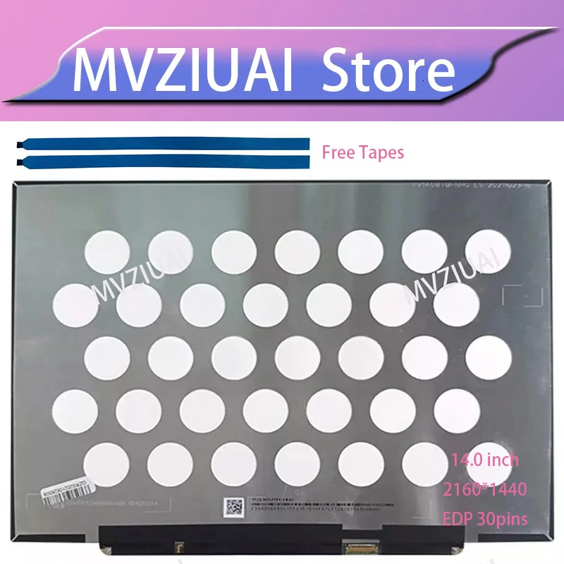 

14.0inch Laptop LCD Screen TV140WTM-NH0 NV140WTT-N40 P140ZKB-BZ1 For Realme Book RMNB1001 IPS Display Panel 2160x1440 30pins