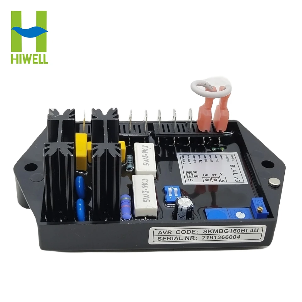Imagem -03 - Regulador de Tensão Automático Estabilizador de Excitação para Gerador Diesel Sincro Part Avr Bl4u