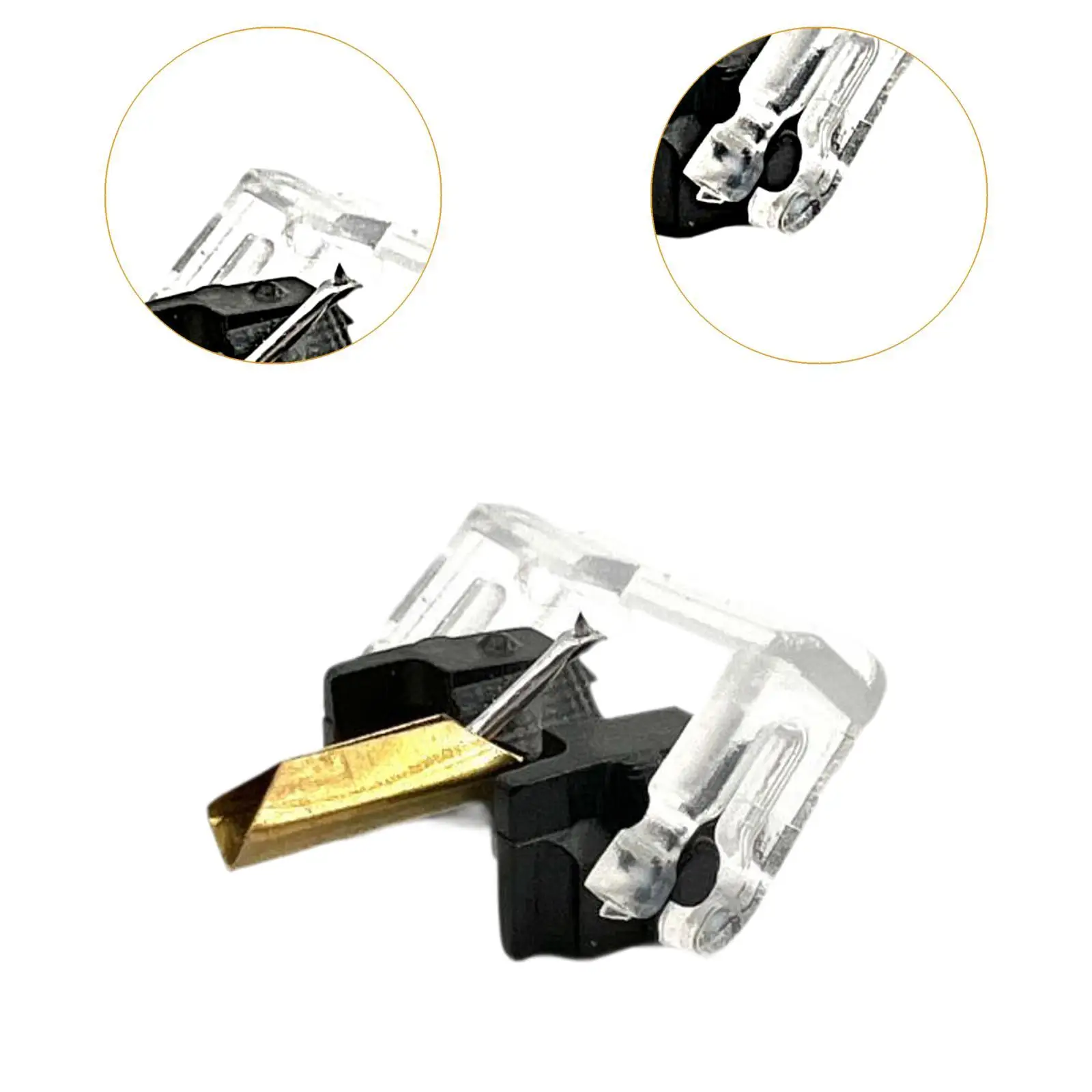 Phonogrraph 교체 스타일러스 설치가 용이함 Dn305 Dn306용 고성능 고출력 턴테이블 핀 스타일러스