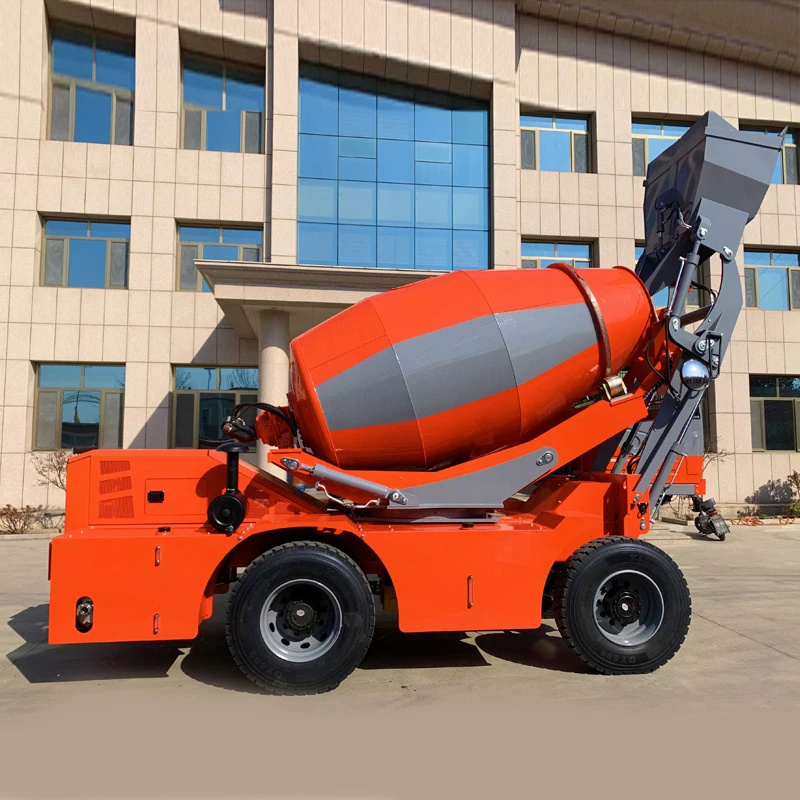 Customized Durable For Years Stable Operation Rust-Proof New Concrete Truck Mixer 4m³ Concrete Mixer Truck