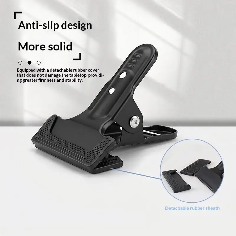 Metal Ball Head Clamp With 1/4" Screw Grip Clip Mount Camera Mobile Phone Holder Photography Accessories For Photo Studio view 3