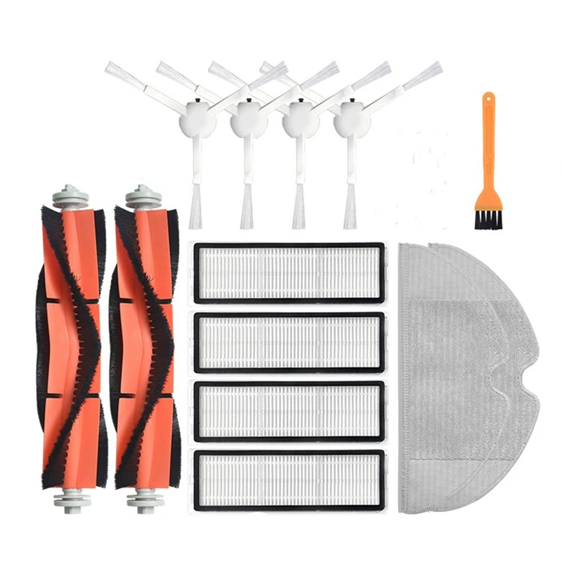 Hauptseiten bürste Mop Stoff filter Ersatz kits für Xiaomi Mijia 1c/Stytj01zhm Roboter Staubsauger Zubehör