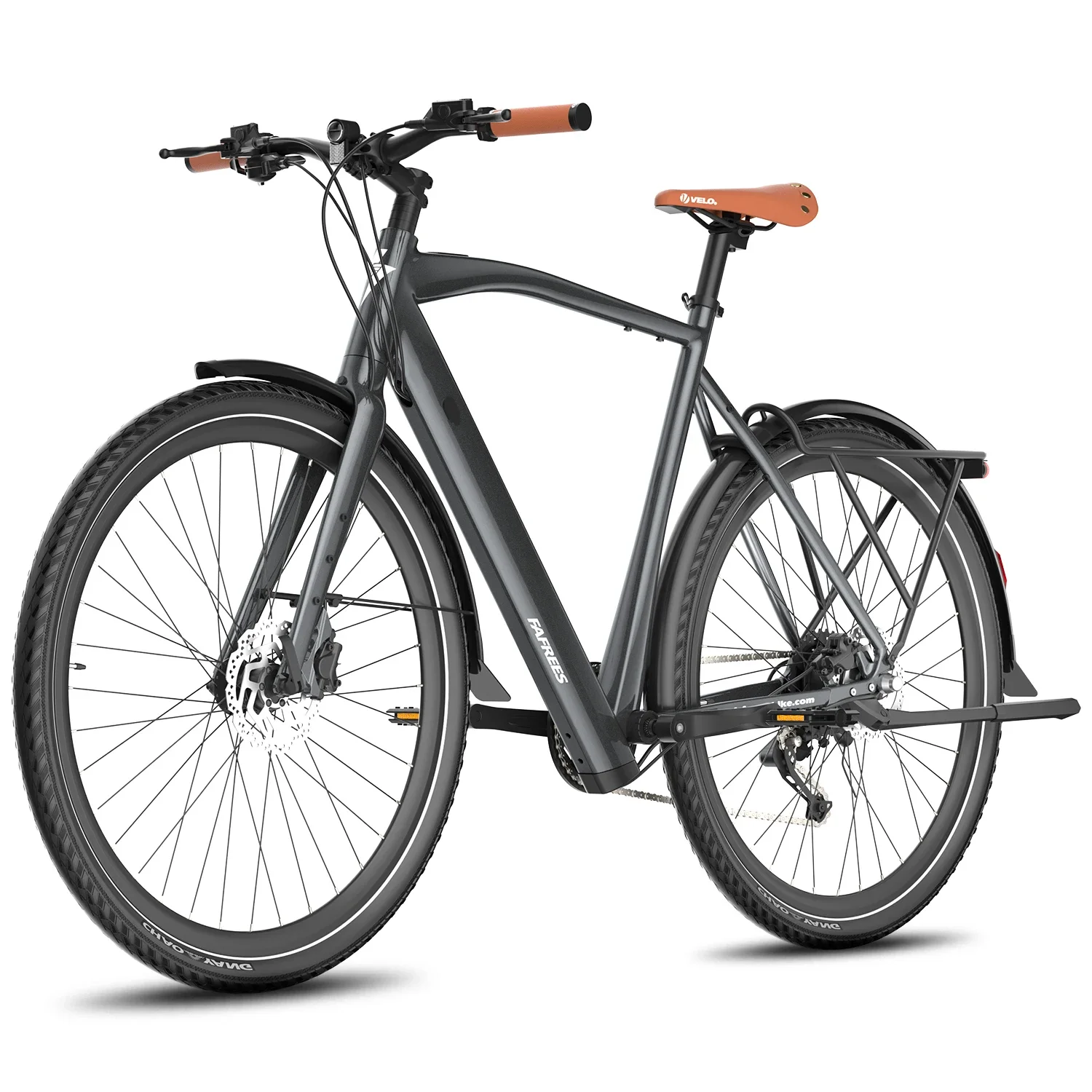 Vélo électrique adulte FAFREES F700M/F700W, moteur 250W, batterie 36V 10Ah, vélo électrique, pneu 700*42C, vélo électrique urbain pour les trajets quotidiens
