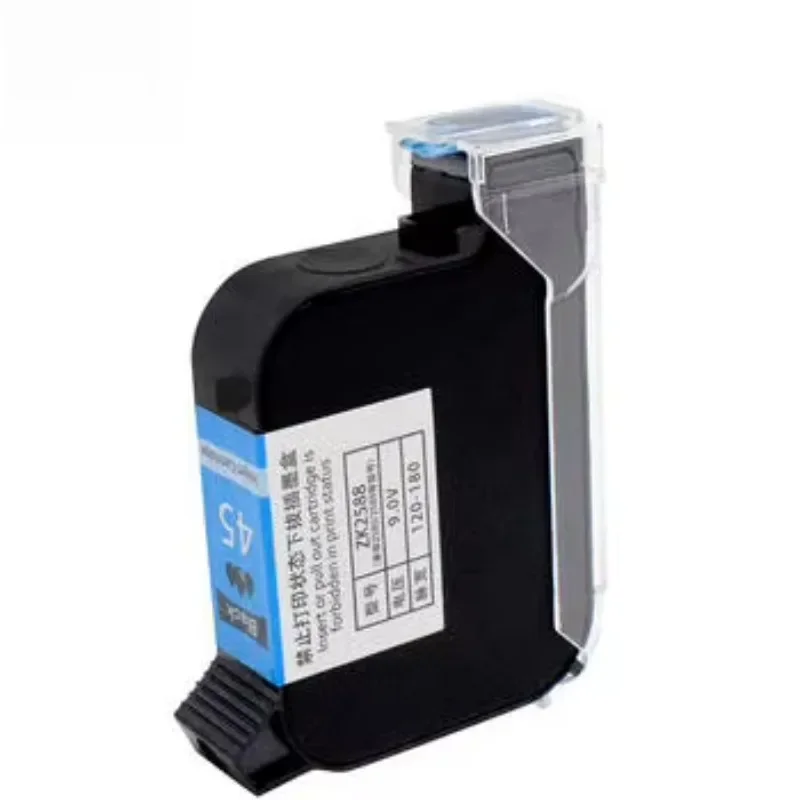 2588 Solvent Color Ink Cartridge, 12.7mm High‑Adhesion Solvent Ink Cartridge For Handheld Inkjet Printer Coding Marking