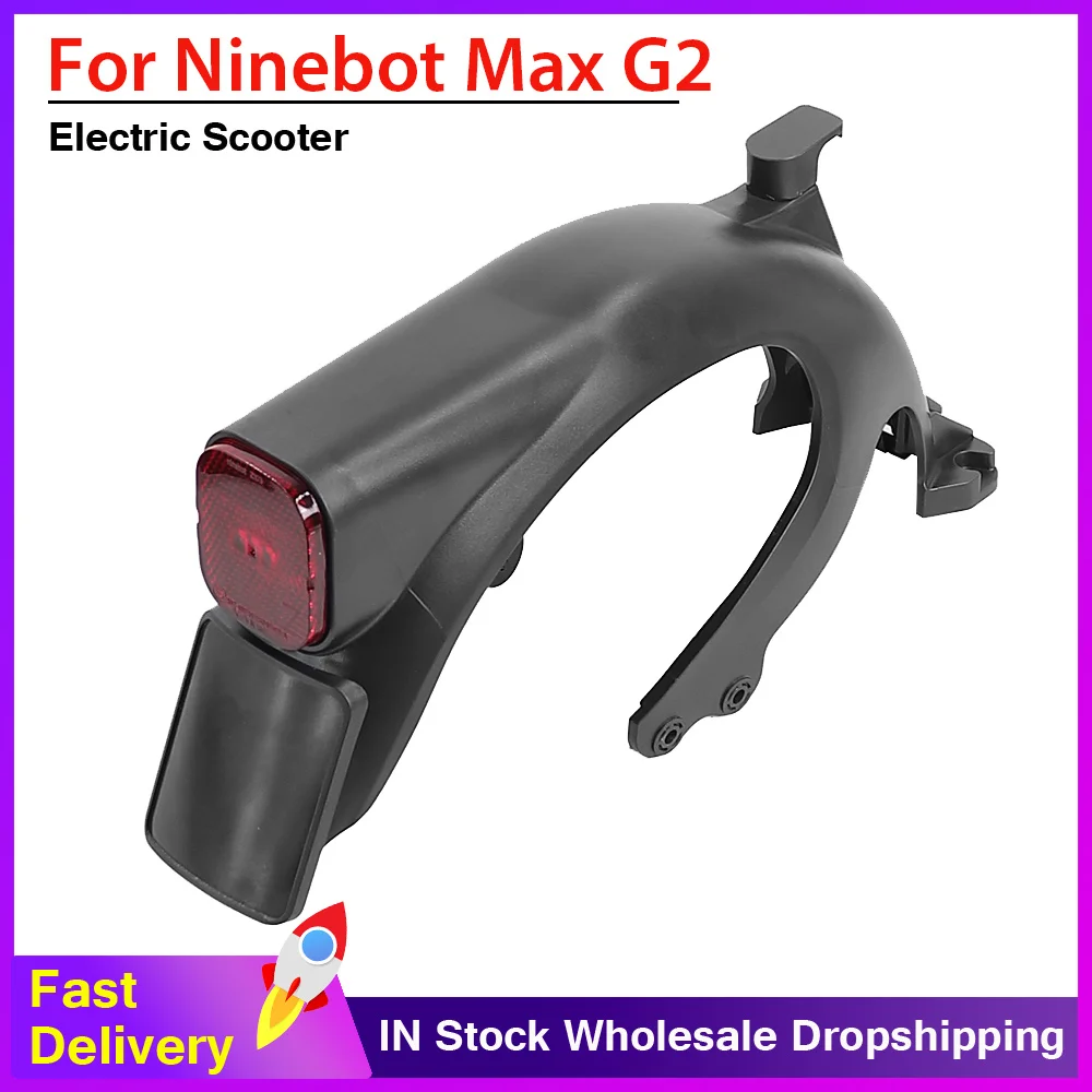 Electric Scooter Rear Mudguard And Hook For Ninebot by Segway Ninebot Max G2 Waterproof Taillight Wire Pressing Plate Parts