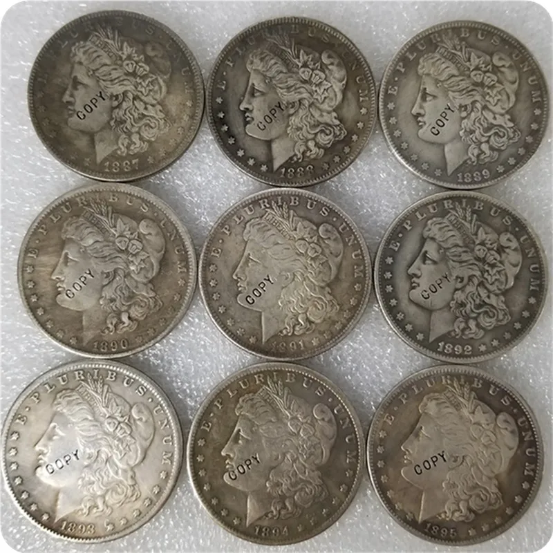 Antique silver USA (1878-1904) S Morgan Dollar COIN COPY commemorative coins-replica coins