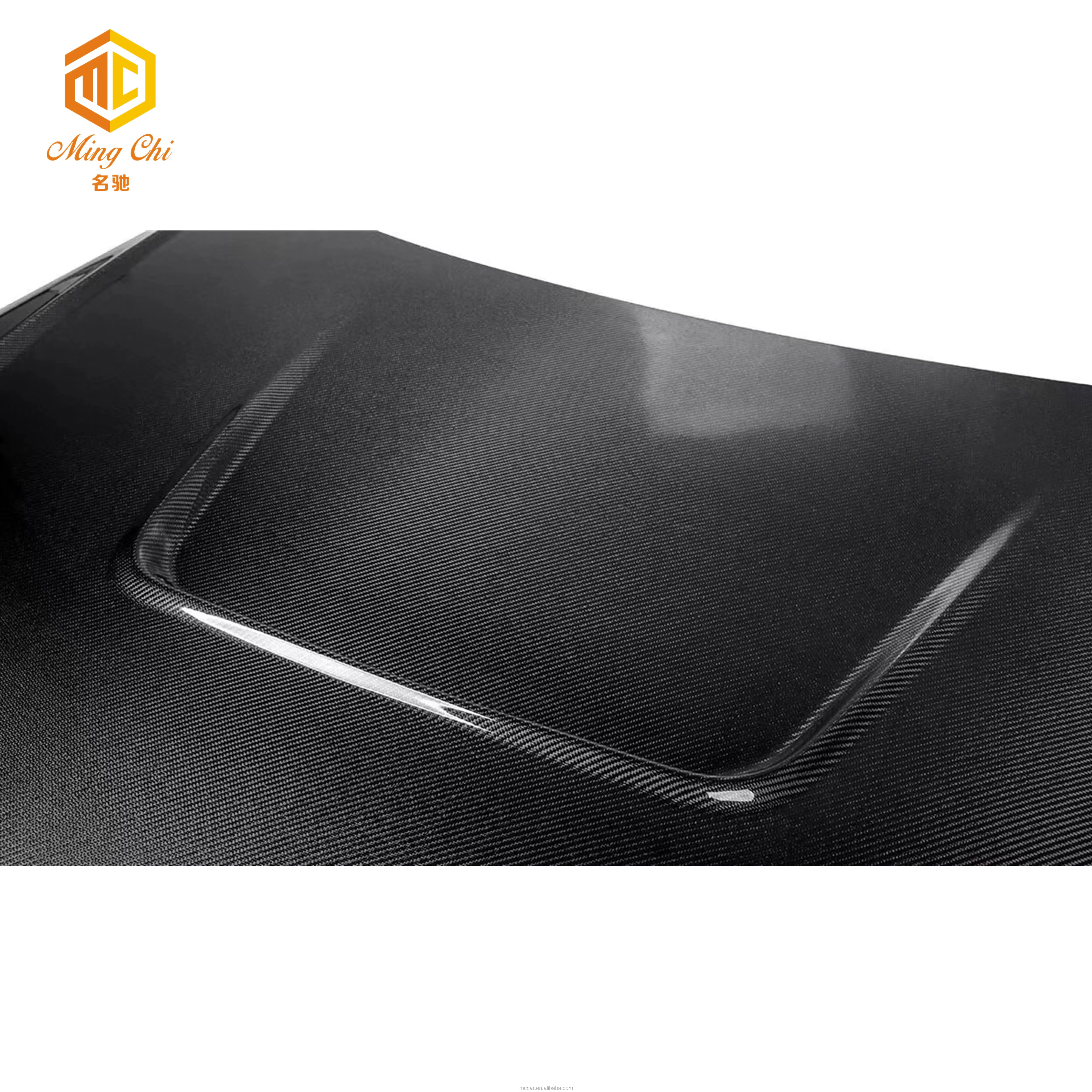 Car hood TTRS TTS carbon fiber hood double carbon fiber for Audi TTRS TTS TT 15-18