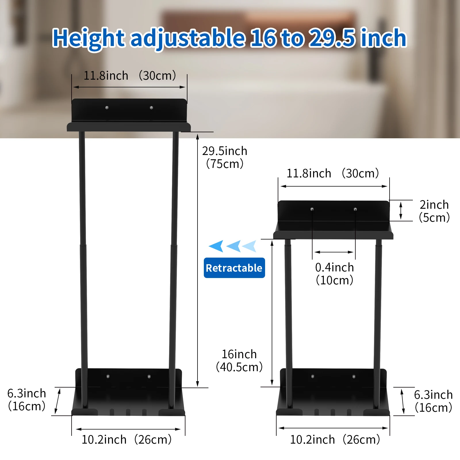 Imagem -05 - Knoklock-toalheiros de Parede Sturdy Iron Tower Holder Prateleira para Banheiro Grande Capacidade Armazenamento de Toalha Espaço Organizador