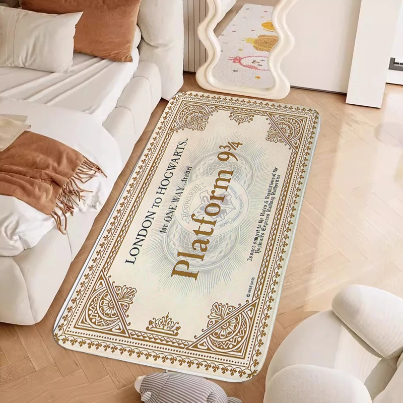 Bedroom Carpet Magic 9¾ Platform Nine and Three-Quarters Balcony Porch Foot Mat Non-slip Living Room Kitchen Bath Rug Home