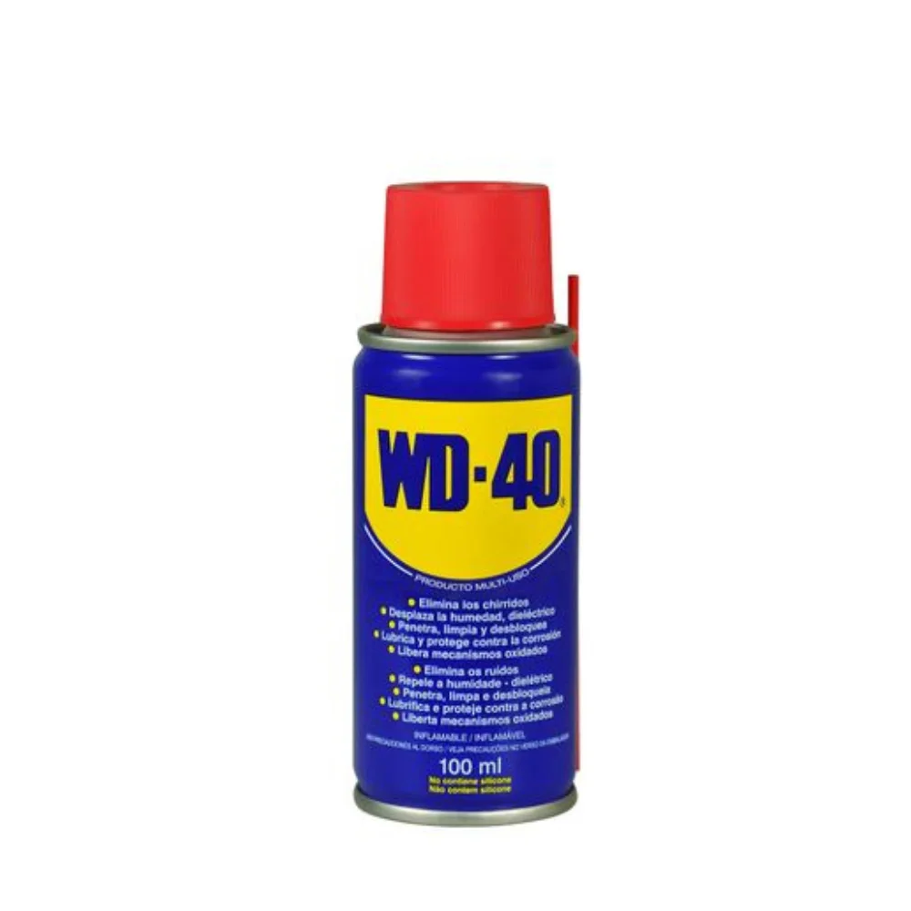 WD40-Multi-use lubricant Spray 100ml lubricates, protects, brightener, loosen and displaces moisture