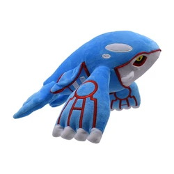22cm Kawaii Pokemon Kyogre Plush Toy Soft Stuffed Animals Fish Plushies Toys Cute Cartoon Anime Figure Dolls Gifts
