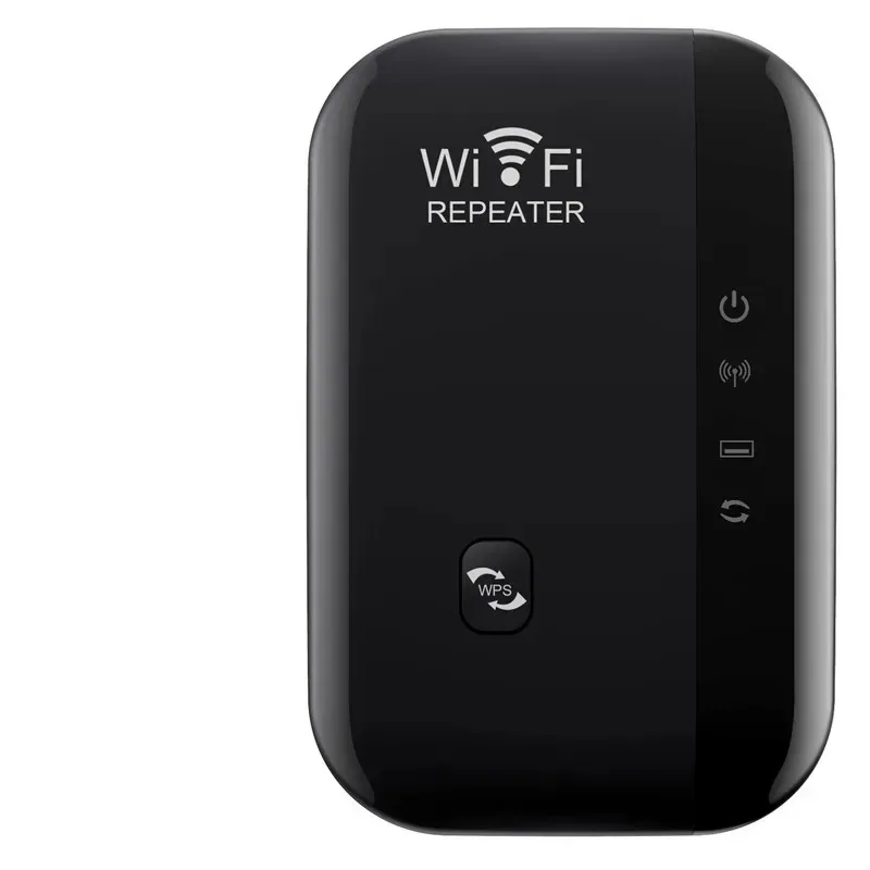 KEBETEME 300Mbps WIFI Repeater Remote Wi-Fi Verstärker 802,11 N WiFi Signal Booster Netzwerk Verstärker Für Home/Office Wireless Repeater 4