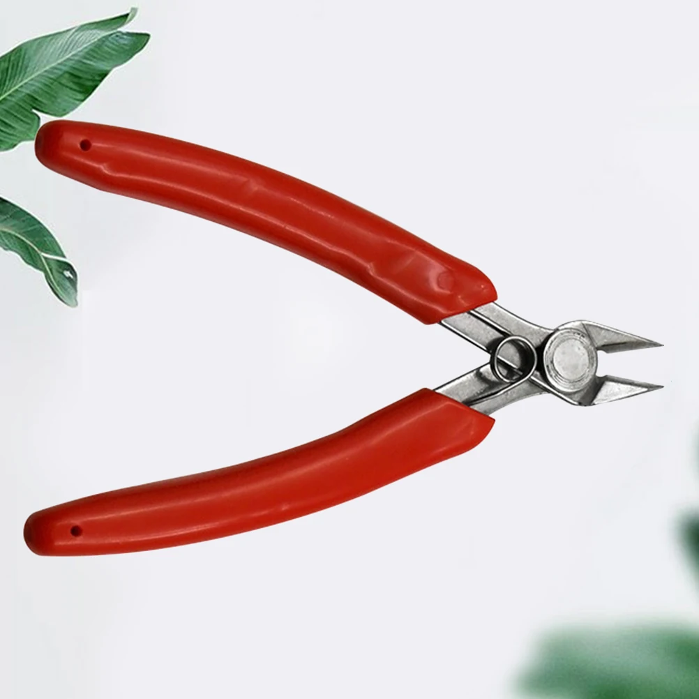 

Stainless Steel Wire Cutters Mini Pliers Cable Strippers for DIY Jewelry Making Craft Tools Strong Cutting Force Non Slip Handle