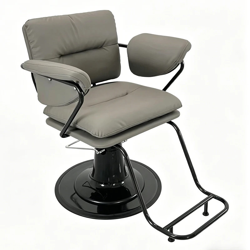 

High Quality Salon Furniture Salon Equipment Black Barber Chair Styling Chair