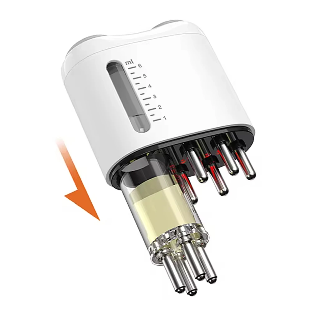 

Red Light Therapy Electrical Comb EMS Hair Growth Oil Head Massager Comb