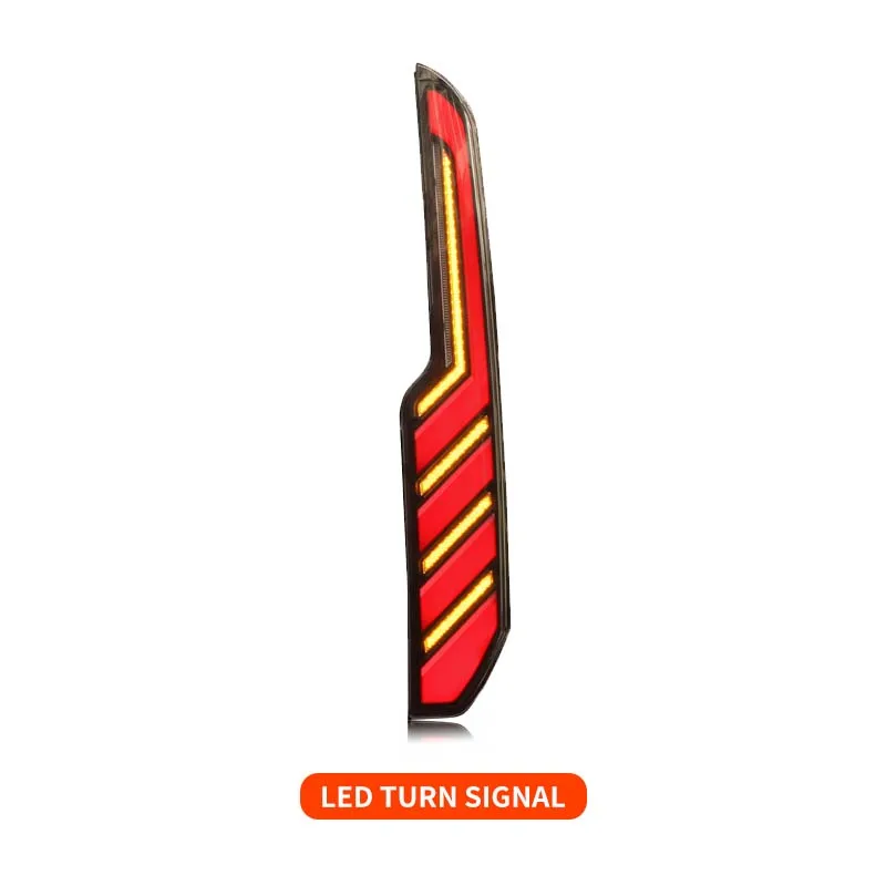For JSL Car Lights for Ford Tourneo Custom 2016-2022 Transit V362 LED Tail Lamp Dynamic Turn Signal Light Car Taillight Assembly