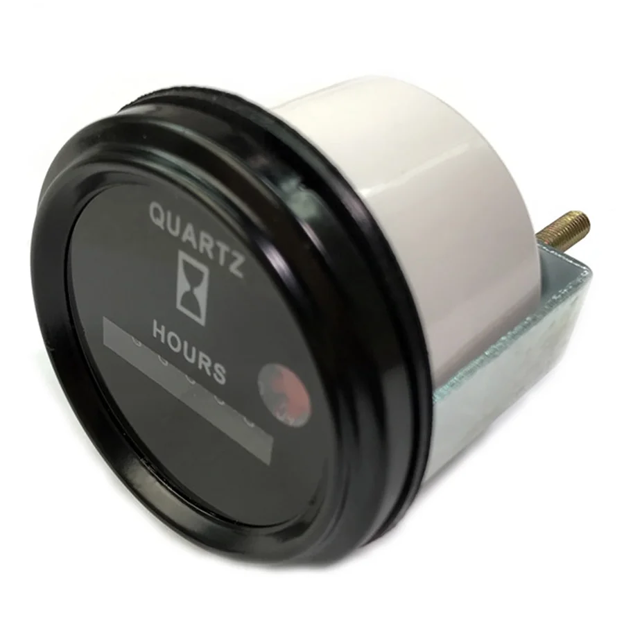 Hour Meter LY-748 SYS-4 SH-1 Round Counter Industrial Electronic Mechanical Timer For Car Motorcycle Dirt Bike Generator DC10-80
