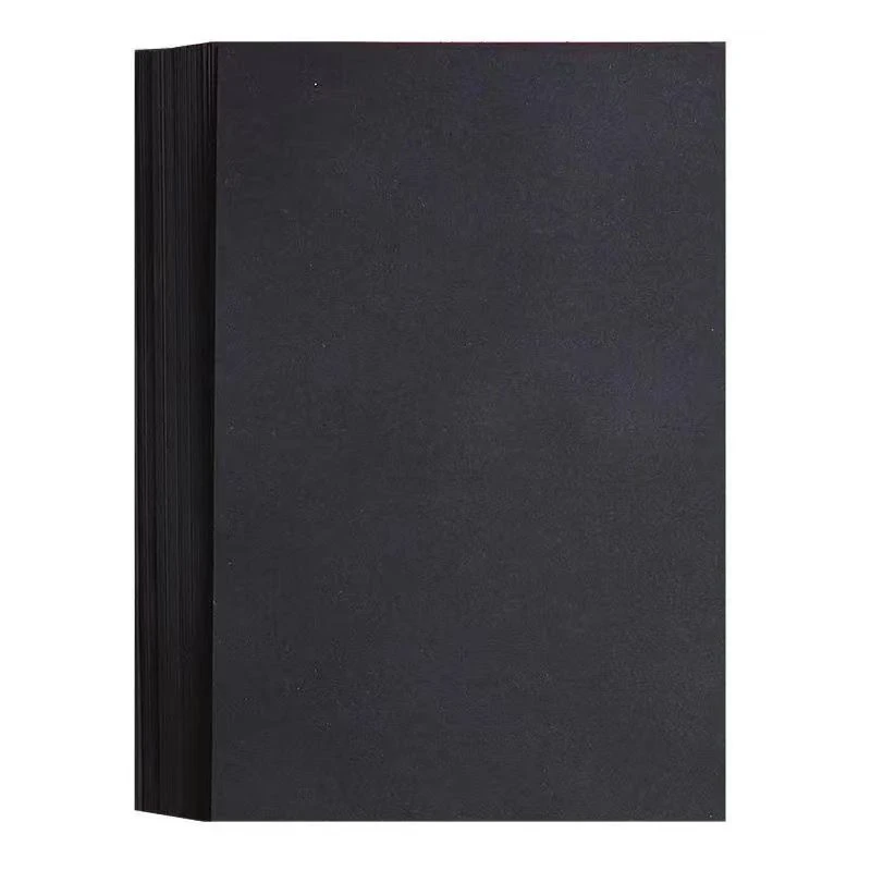 Blank Black Paper Cards A4 A3 8K 4K Graffiti DIY Paper Cardboard 80g 180g 300g Drawing Paper Sketch Aquarelle Papier Sketchbook