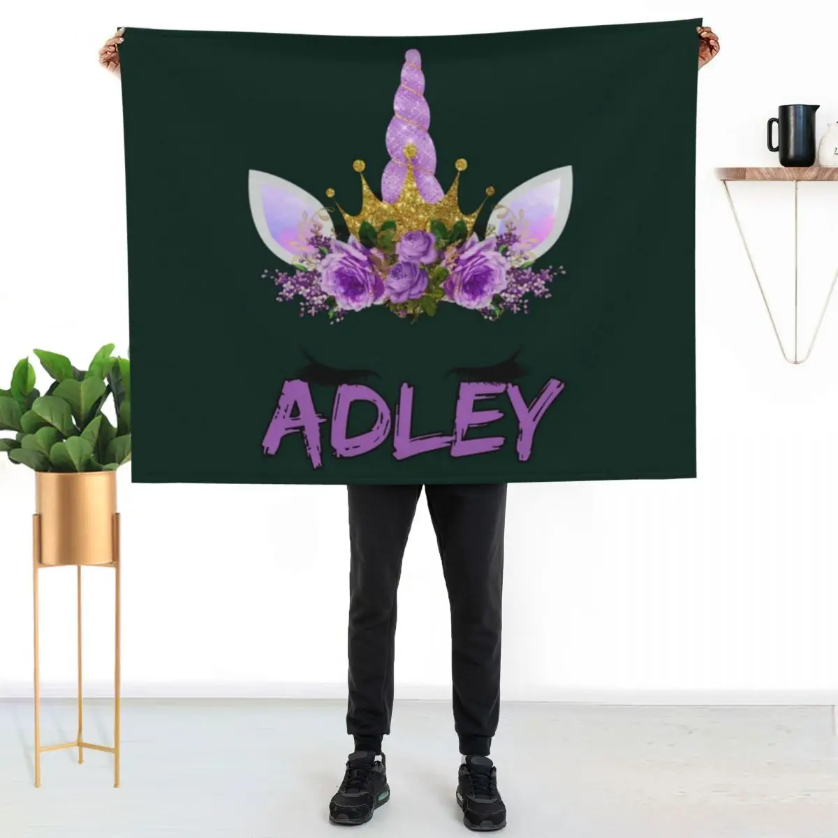 kawai girl a for adley unicorns kawaii82 Throw Blanket Quilt Designers wednesday Single Flannels Blankets