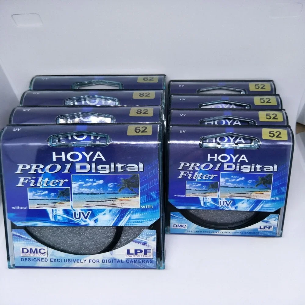 

HOYA UV Filter DMC Pro 49 52mm 55mm 58mm 62mm 67mm 72mm 77mm 82mm Slim Frame Digital Multi Coated Anti-Glare Blue Light Filters