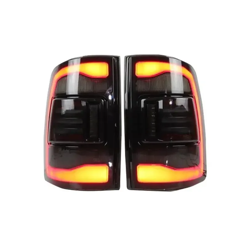 For Dodge for Ram 1500 2500 2009-2018 LED Dynamic Blink Taillight Upgrade Assembly 6000k Color New Configuration Accessories