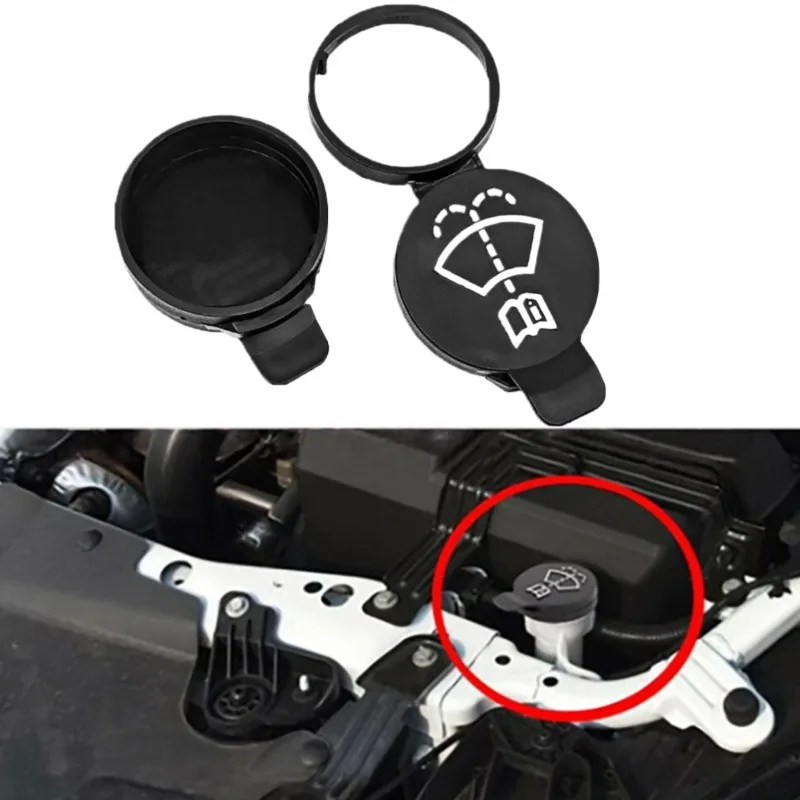 

1pcs Windshield Wiper Washer Fluid Reservoir Car Tank Bottle Cap Cover for Cadillac ATS XTS 2013-2016 OE 13227300 Accessories