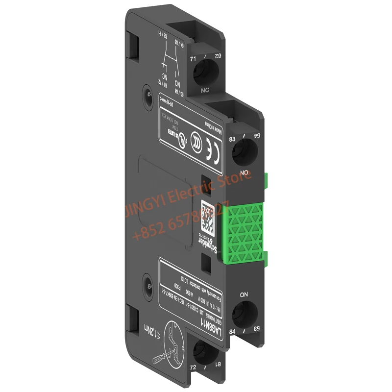 

Schneider TeSys G LAG8N11 LAG8N11P LAG8N20 LAG8N20P Auxiliary contact point AUX contact 2NO 1NO+1NC screw type screw terminals