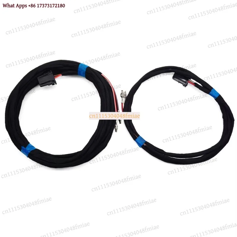 k3 for Audi A3 8V 10 to 12 Channel Upgrade Wiring Harness, Front Mid-Range Speaker Wire & Rear Subwoofer Cable