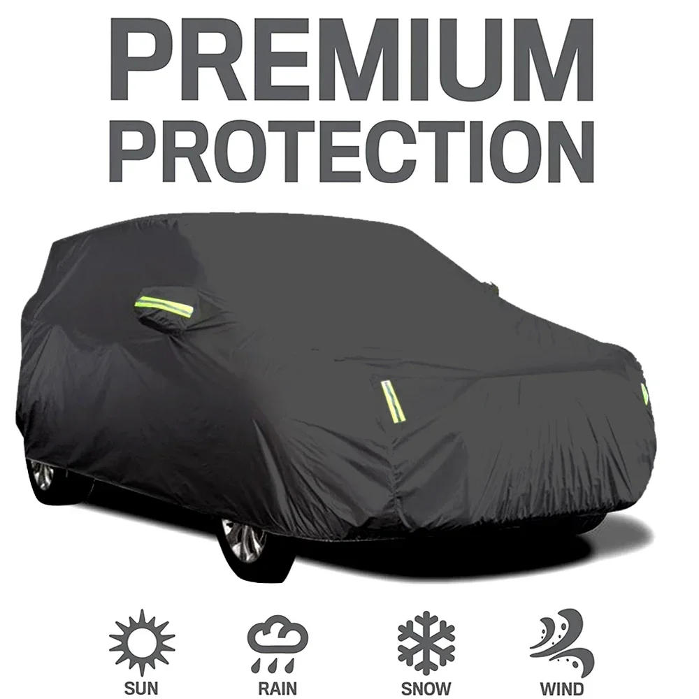 

S-XXL Car Cover Sedan Full Covers with Reflective Strip Sunscreen Protection Dustproof&Waterproof UV Scratch-Resistant Universal