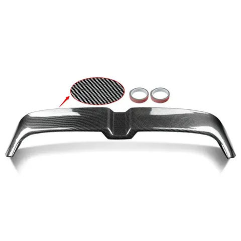 वोक्सवैगन गोल्फ 7 MK7 MK7.5 GTI R 14-17 के लिए कार्बन फाइबर रियर रूफ स्पॉइलर विंग 6 best sales स्पॉइलर गोल्फ एमके7 - №6