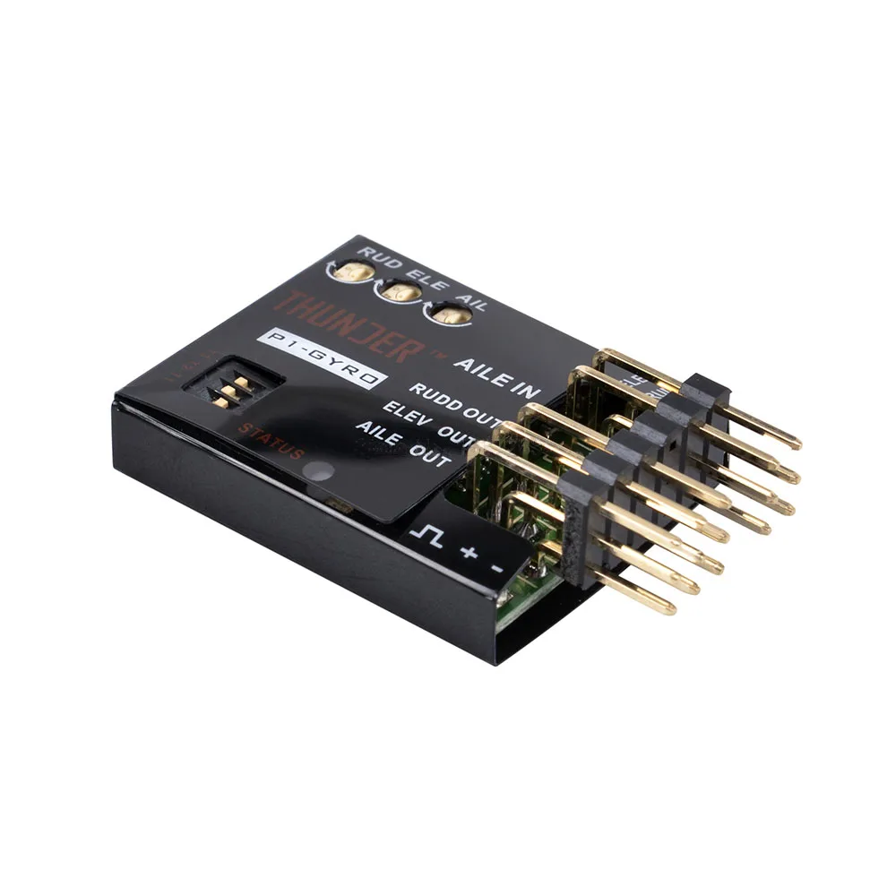 Novo controlador de vôo de 3 eixos P1-GYRO, sistema estabilizador P1 giroscópio para avião de asa de vôo fixo SU27