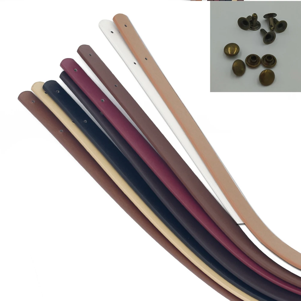 

2PCS Premium PU Tote Bag Strap Replacement Handle Comfortable Durable DIY Bags Accessories Classic Design