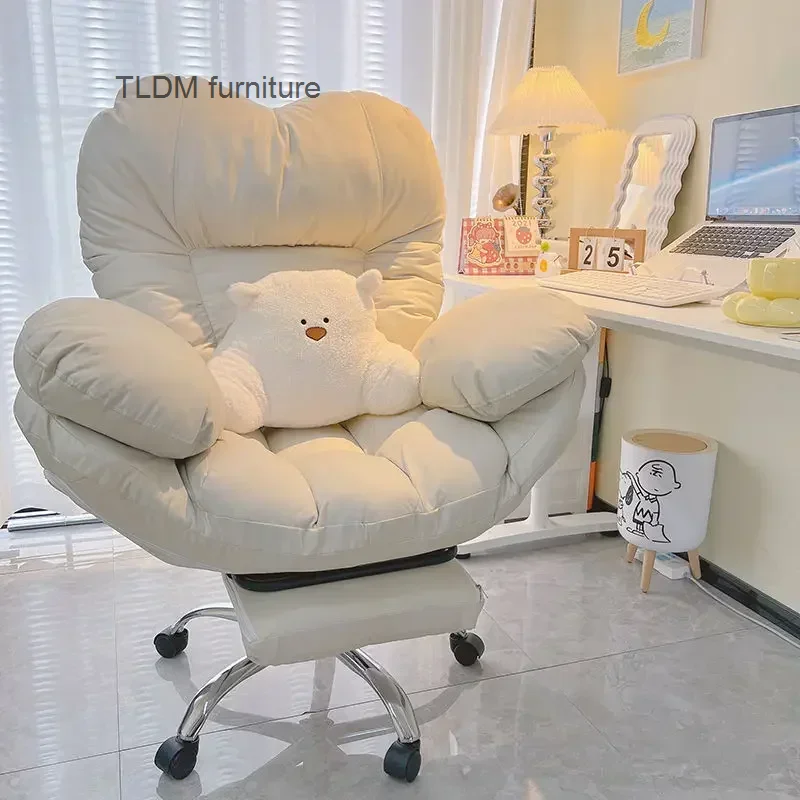 

Lazy Computer Sofa Chair Home Comfortable Sedentary Backrest Desk Chair Bedroom Lazy Chair Office Chair Ergonomic Game Chair