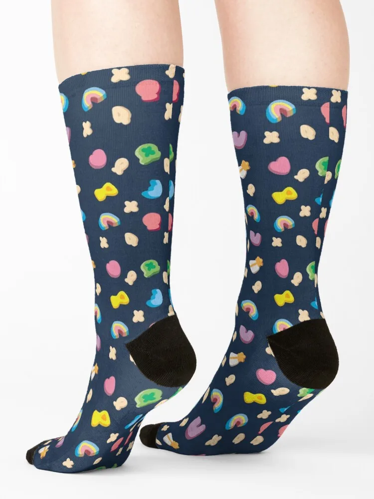 Lucky Charms? - General Mills Socks floral Wholesale New year's custom Woman Socks Men's