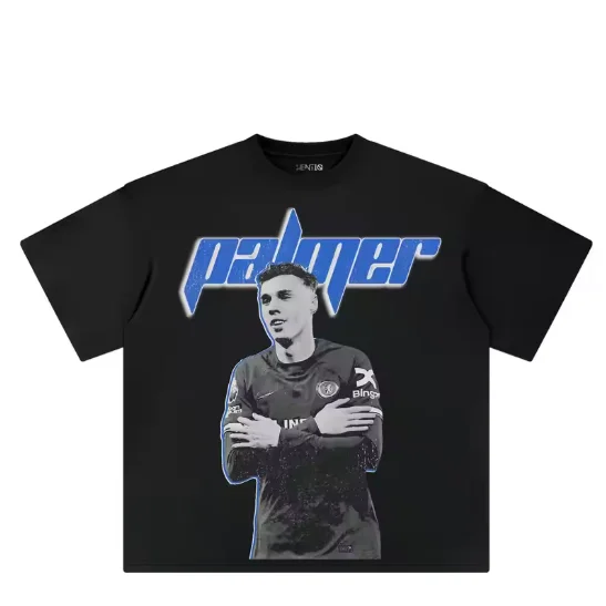 Cristiano Ronaldo Cotton Men's Football Tshirt Manchester Jersey Commemorative Shirt Summer Unisex Oversized Short Sleeve Shirt