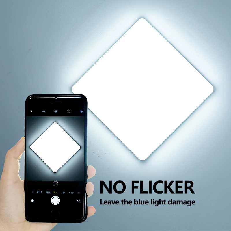 أضواء السقف LED مربع ضوء محايد 16 واط 34 واط ديكور المنزل الداخلي بسيط السقف الإضاءة الحمام غرفة نوم المطبخ غرفة المعيشة