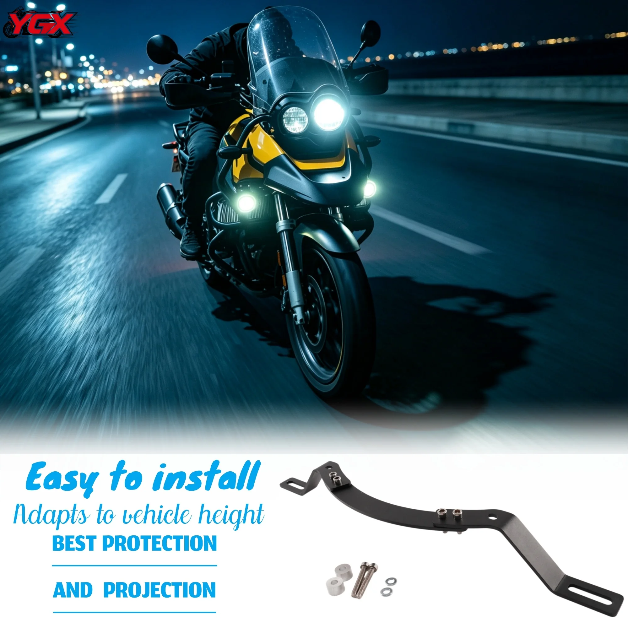 R 1150 GS Motorcycle Auxiliary Light Mounting Brackets Fog Lights Bracket For BMW R1150 GS 1999-2005 R1150GS Adventure 2002-2005