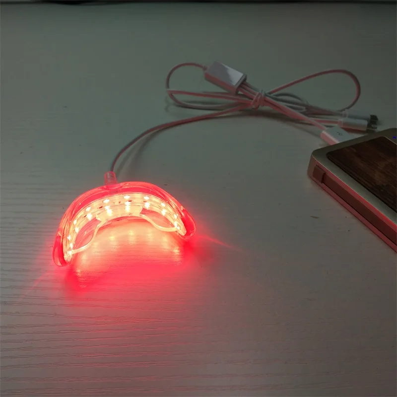 

Cold Sore Red Light Therapy, Dual Wavelength Deep Red and LEDs Light Beam Proven Stimulates Tissue Repair, Strong Beam for Canke