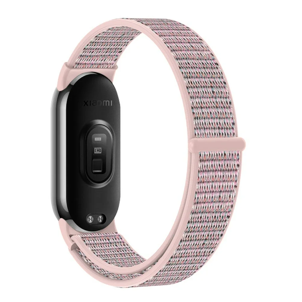 Nylon Loop Strap For Xiaomi Mi Band 8 Smart Watch sport Replaceable Breathable bracelet Band For XiaoMi miband 8 Belt Accessory
