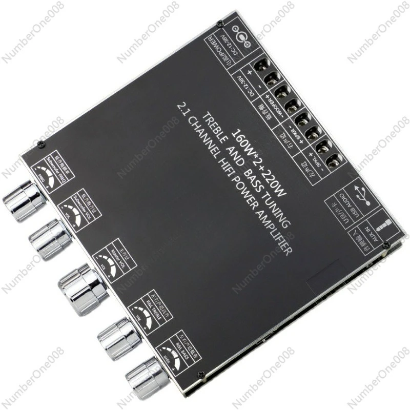 

2.1-канальный модуль усилителя мощности TDA7498 с Bluetooth, высокочастотный сабвуфер, 160 Вт * 2 + 220 Вт, ультра TPA3116