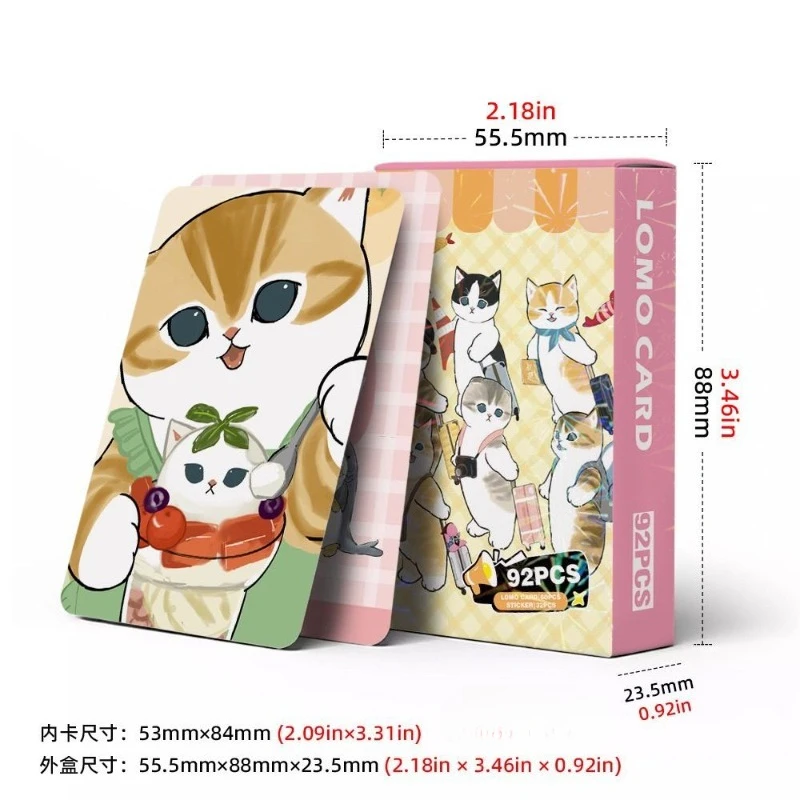 MOFUSAND two-dimensional card sticker combination student cartoon cute collection card DIY decorative stickers gift wholesale