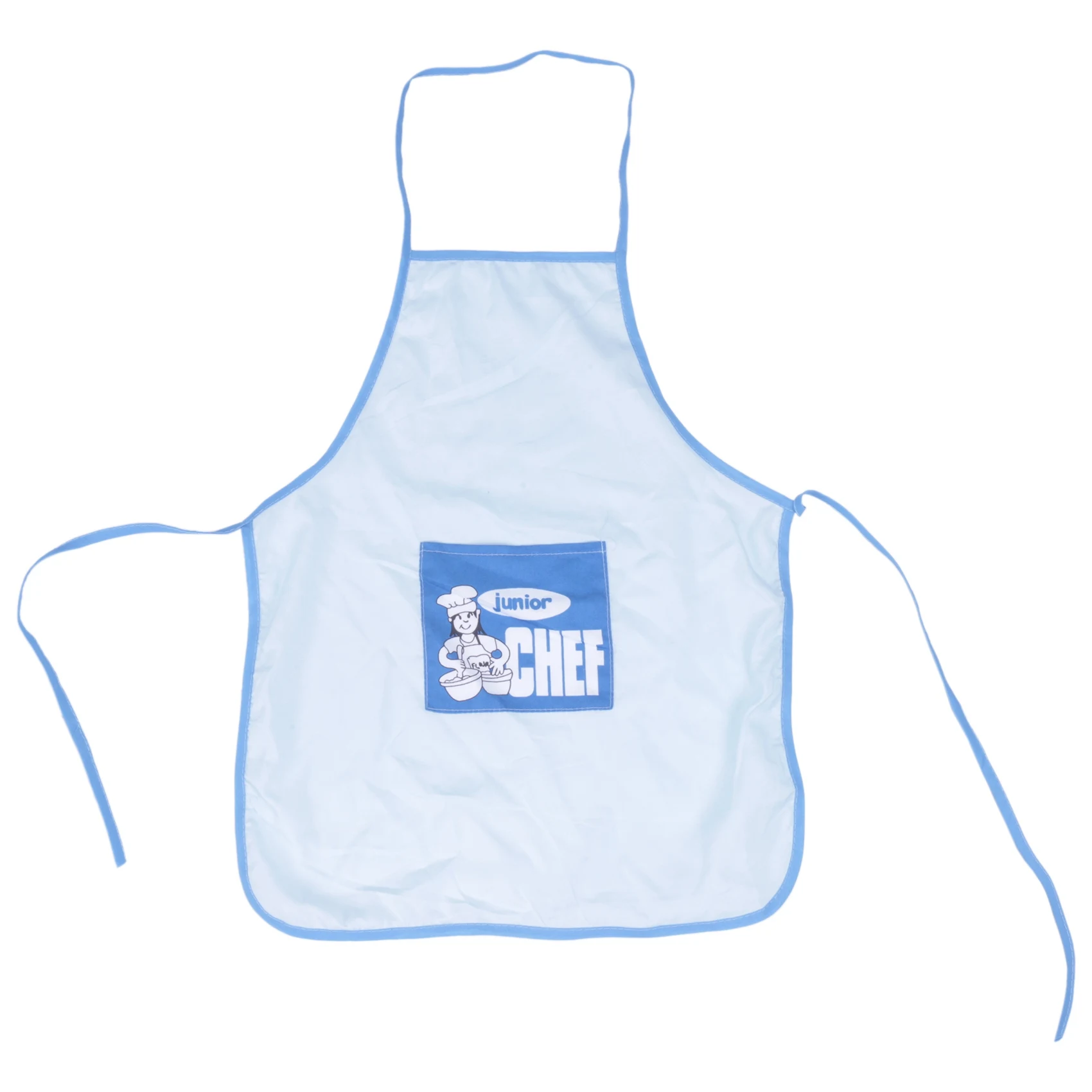 Детская шляпа шеф-повара, фартук для приготовления пищи, выпечки, подарок для мальчиков и девочек (синий)