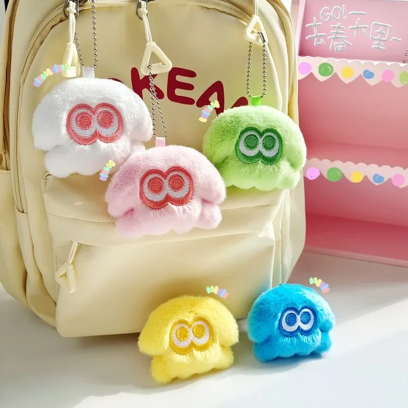 10cm Splatoon Inkling Plush Keychain Kawaii Animal Pendant Soft Stuffed For Fans Girl Gift