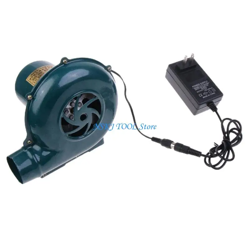 

L8RC Portable BBQ Grill Grill Blower Регулируемая скорость уголя Стартера дымоходов