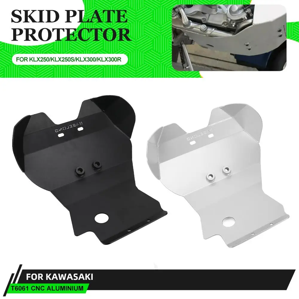 

KLX300 SM Motorcycle Engine Protection Cover Chassis Under Guard Skid Plate For Kawasaki KLX300R KLX300 (Dual Sport) KLX250R/S