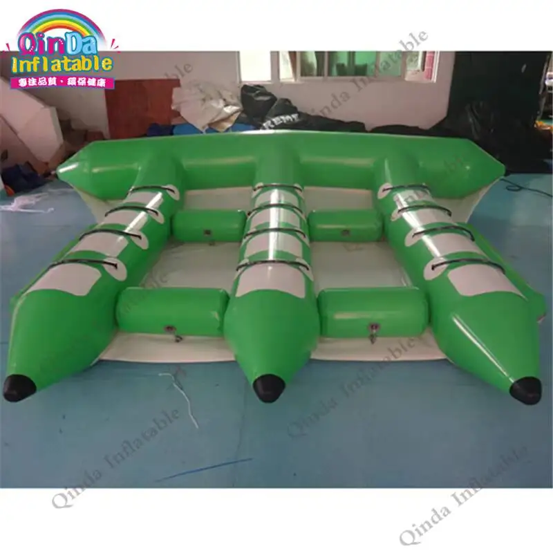table Fly Fish Water Boat,Adult Inflatable Flying Fish Banana Boat With Air Pump