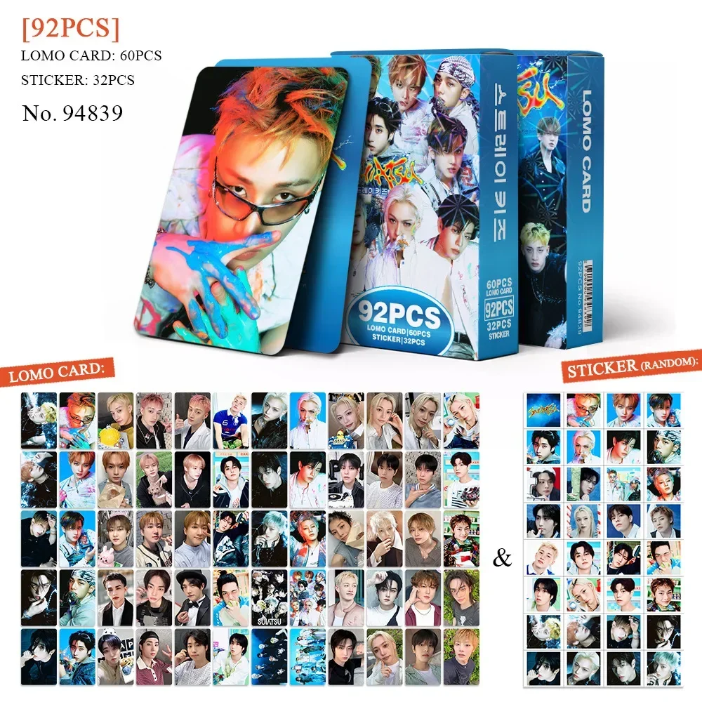 12style 92pcs Star Mini Cards Boy Group Mini 10th Album THIS&THAT Merchandise Photo Cards Star LOMO Card Gift