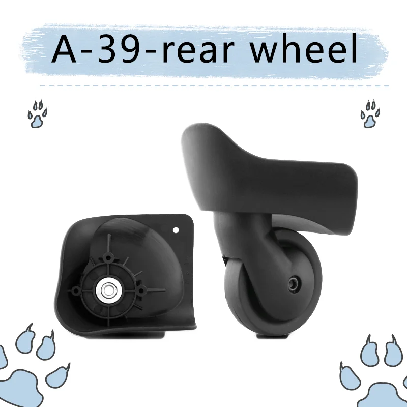 For HONG SHENG A-39 Replacement High Strength Luggage Wheels Ultra Silent Universal Wheels Anti Derailment Design Universal