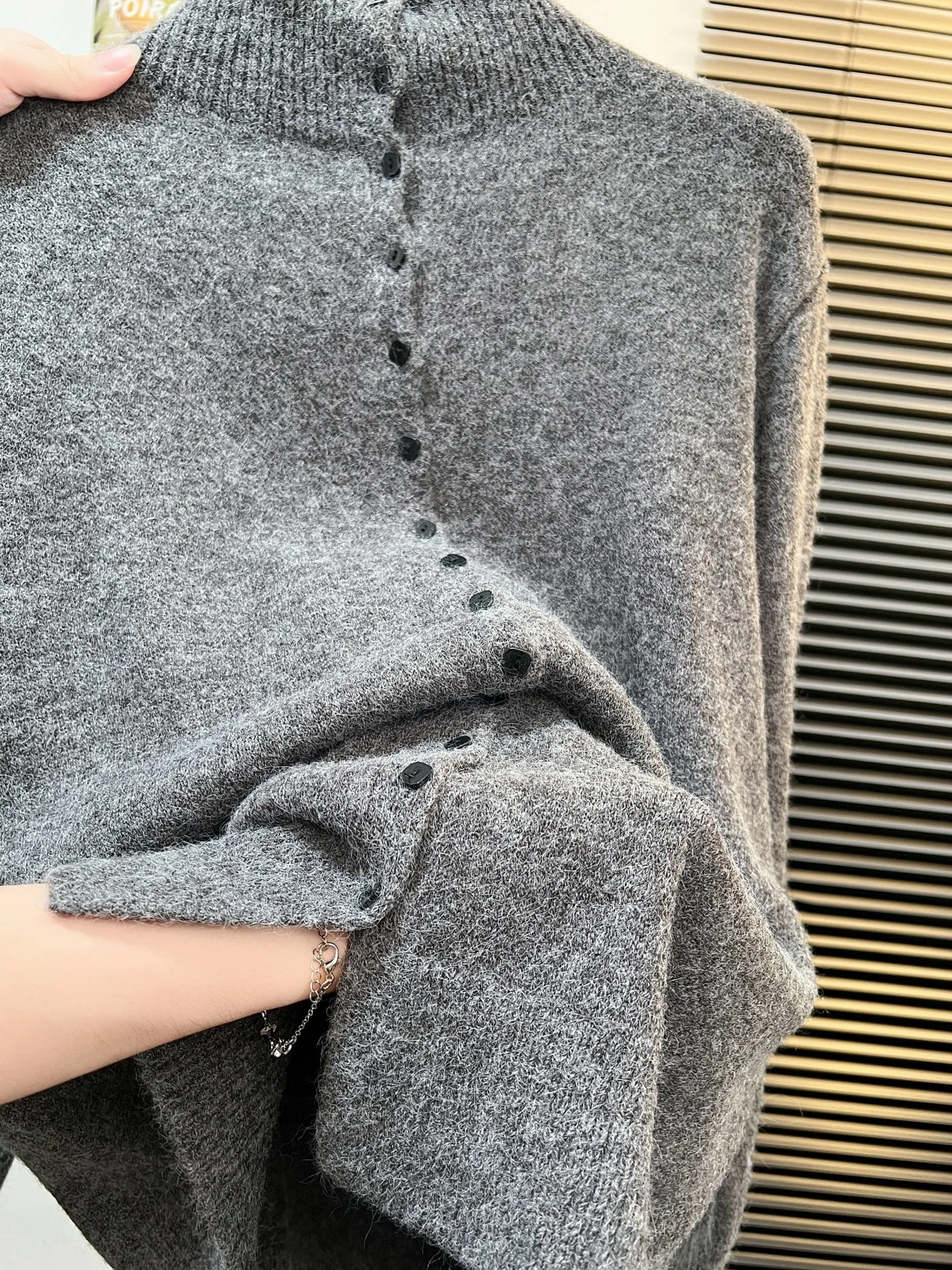 ay High-Ne متماسكة سترة معطف المرأة الخريف الشتاء Faion تخفيف Sle سليم صالح طويل Sve الدفء انبعاث #1