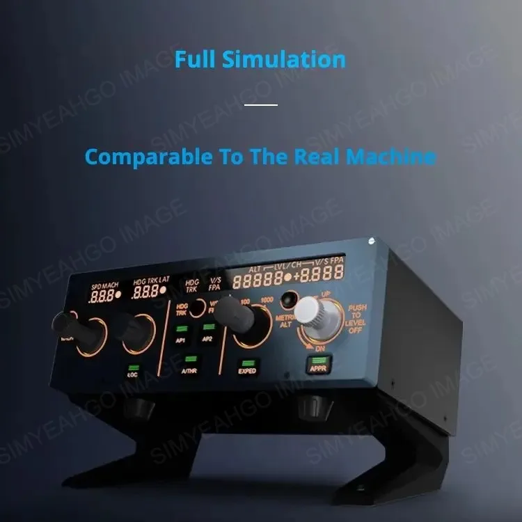 Painel de unidade de controle de vôo A320 FCU CUBE X-Plane MSFS P3D Simulador de jogo para jogos de simulação de vôo de PC Plug and Play